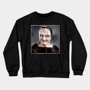 Murder Lizard Feeling Smug Oil Portrait Crewneck Sweatshirt